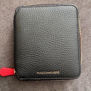 Maison de Sabré Black Wallet